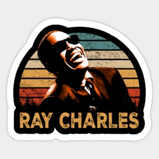 Graphic Photo Charles Soul Music Sticker